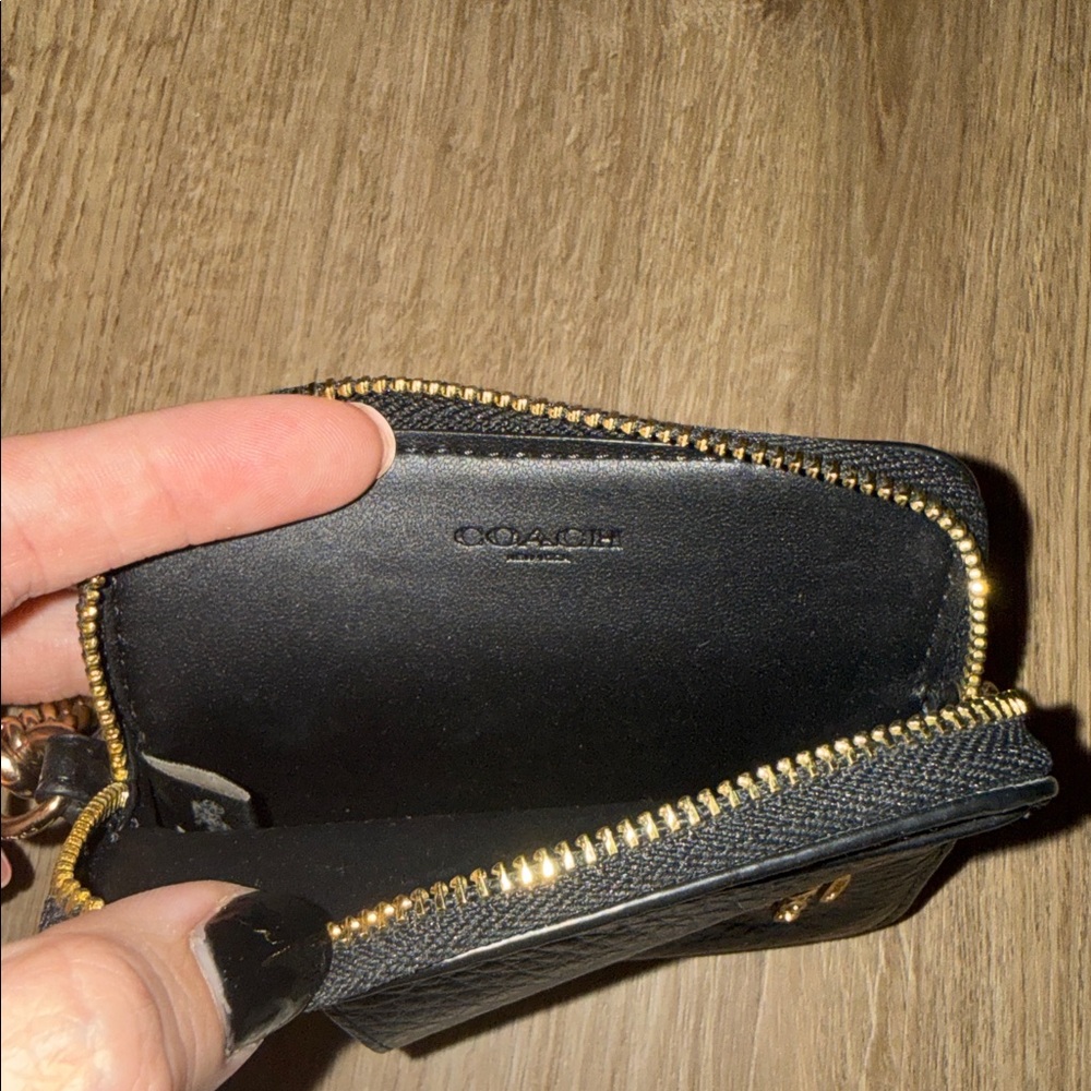 Coach zip card case wallet - Picture 4 of 4